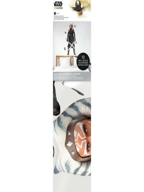 Sticker Mural Géant Ahsoka The Mandalorian Star Wars - Kiabi