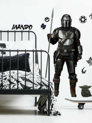 Sticker Mural Géant Beskar The Mandalorian Star Wars