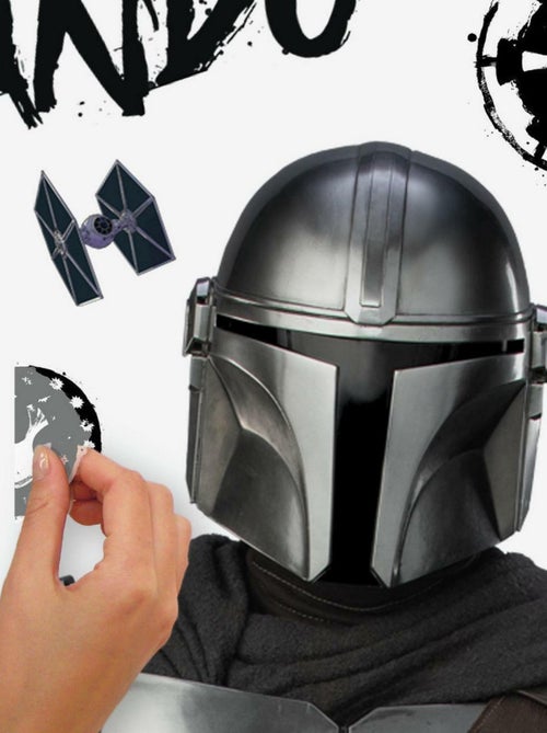 Sticker Mural Géant Beskar The Mandalorian Star Wars - Kiabi