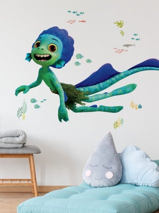 Sticker Mural géant Disney Luca Monstre Marin