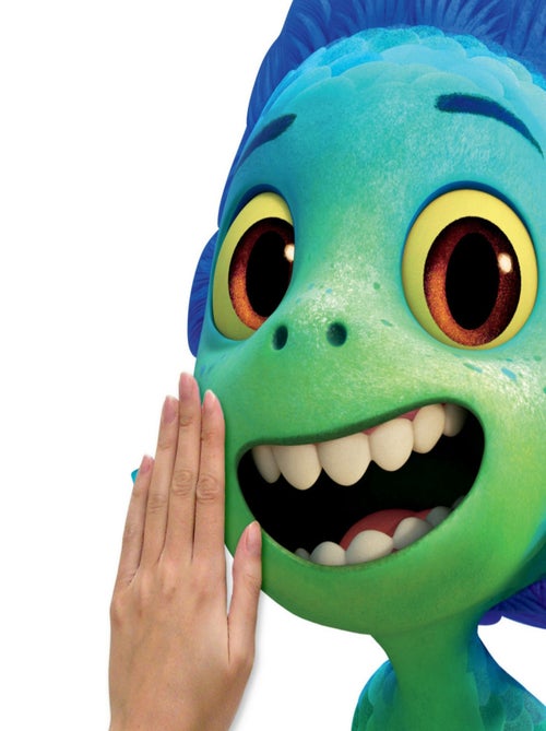 Sticker Mural géant Disney Luca Monstre Marin - Kiabi