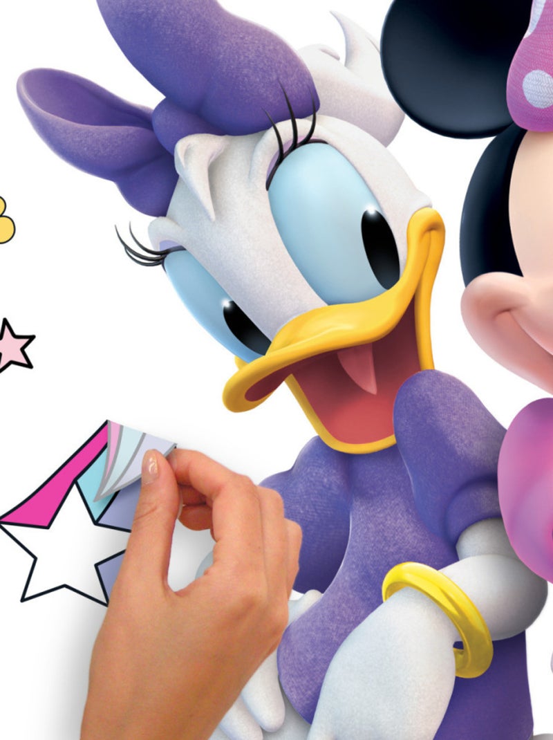 Sticker Mural Géant Disney Minnie Mouse et alphabet pour personnaliser Multicolore - Kiabi