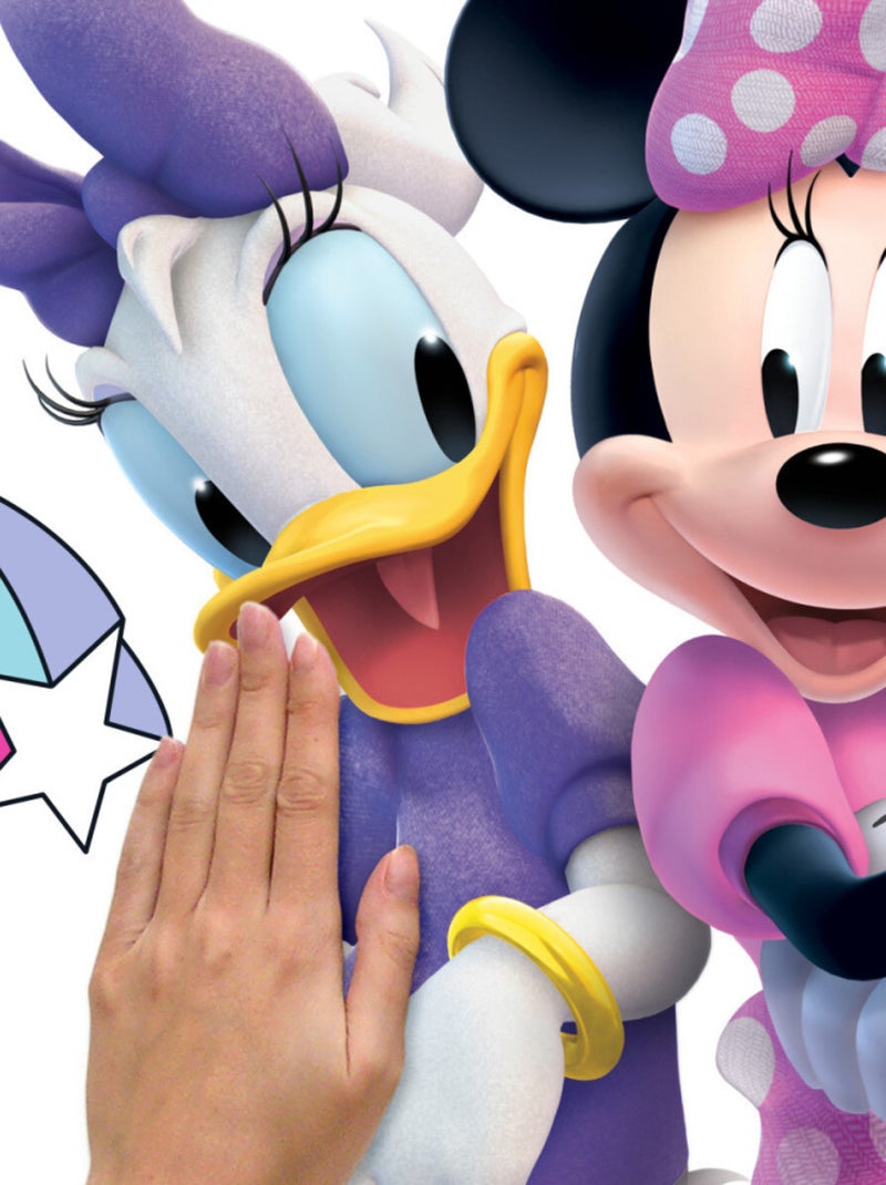 Sticker Mural Géant Disney Minnie Mouse et alphabet pour personnaliser Multicolore - Kiabi