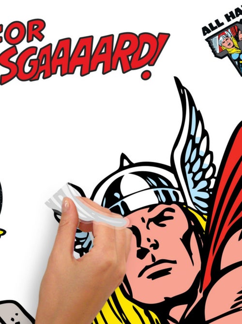 Sticker mural géant Marvel Thor - Kiabi