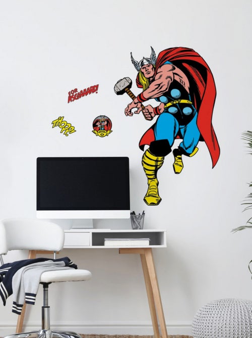 Sticker mural géant Marvel Thor - Kiabi