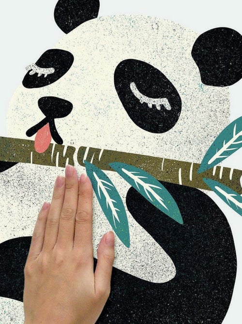 Sticker Mural Géant Panda - Kiabi