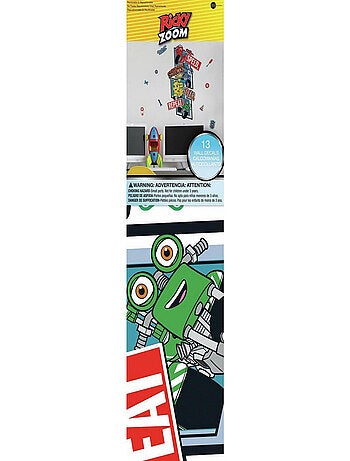Sticker Mural Géant Ricky Zoom et stickers complémentaires