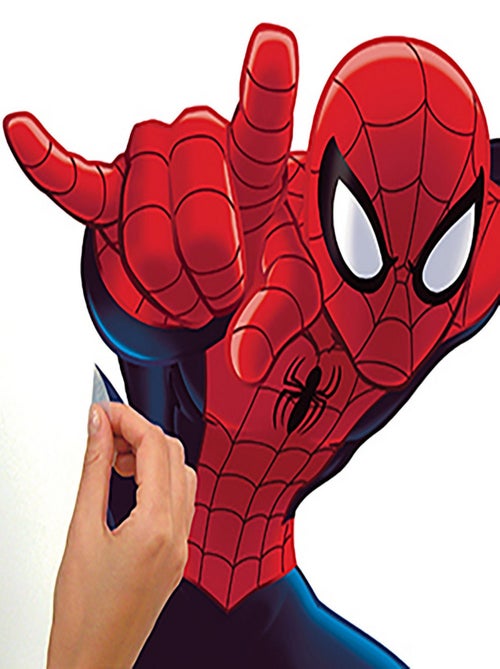 Sticker Mural Géant Spider-Man Ultimate - Kiabi