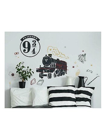 Sticker mural géant Train Poudlard Express Harry Potter