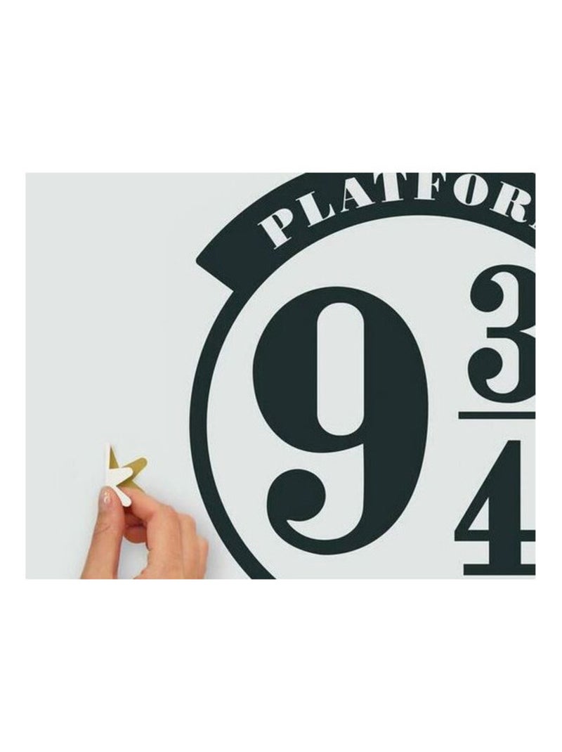Sticker mural géant Train Poudlard Express Harry Potter Multicolore - Kiabi