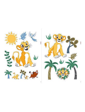 Sticker mural Le Roi Lion Faraway Oasis - 50x70 cm