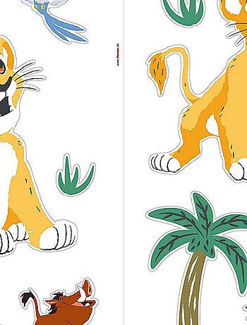 Sticker mural Le Roi Lion Faraway Oasis - 50x70 cm