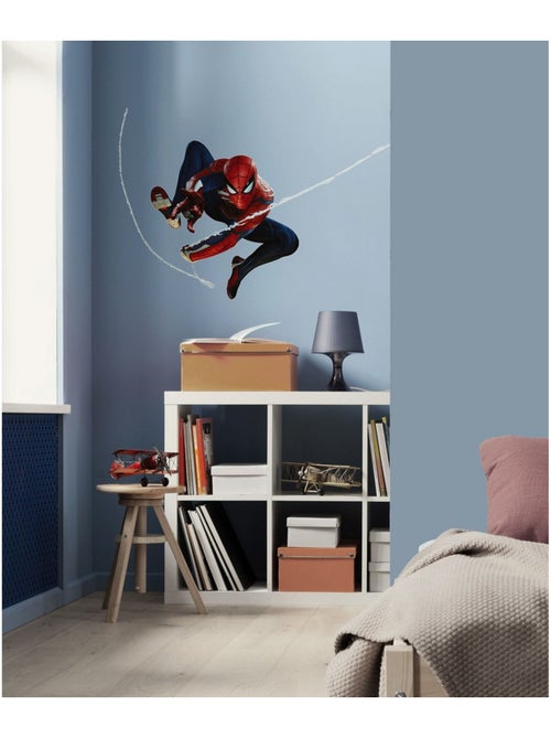 Sticker mural Spider man 50 x 70 cm - Kiabi