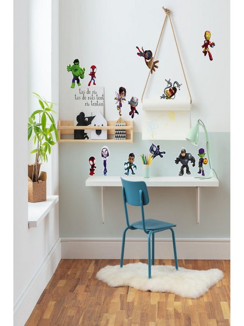 Sticker mural Spidey Et Ses Amis  - 50x70 cm - Kiabi