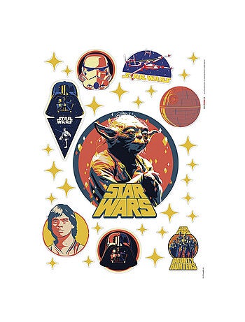 Sticker mural Star wars 50 x70 cm
