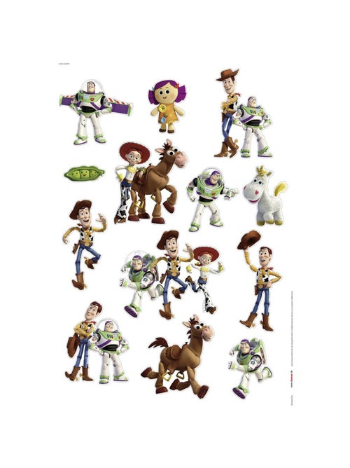 Sticker mural Toy Story Buddies 50 x 70 cm - Kiabi