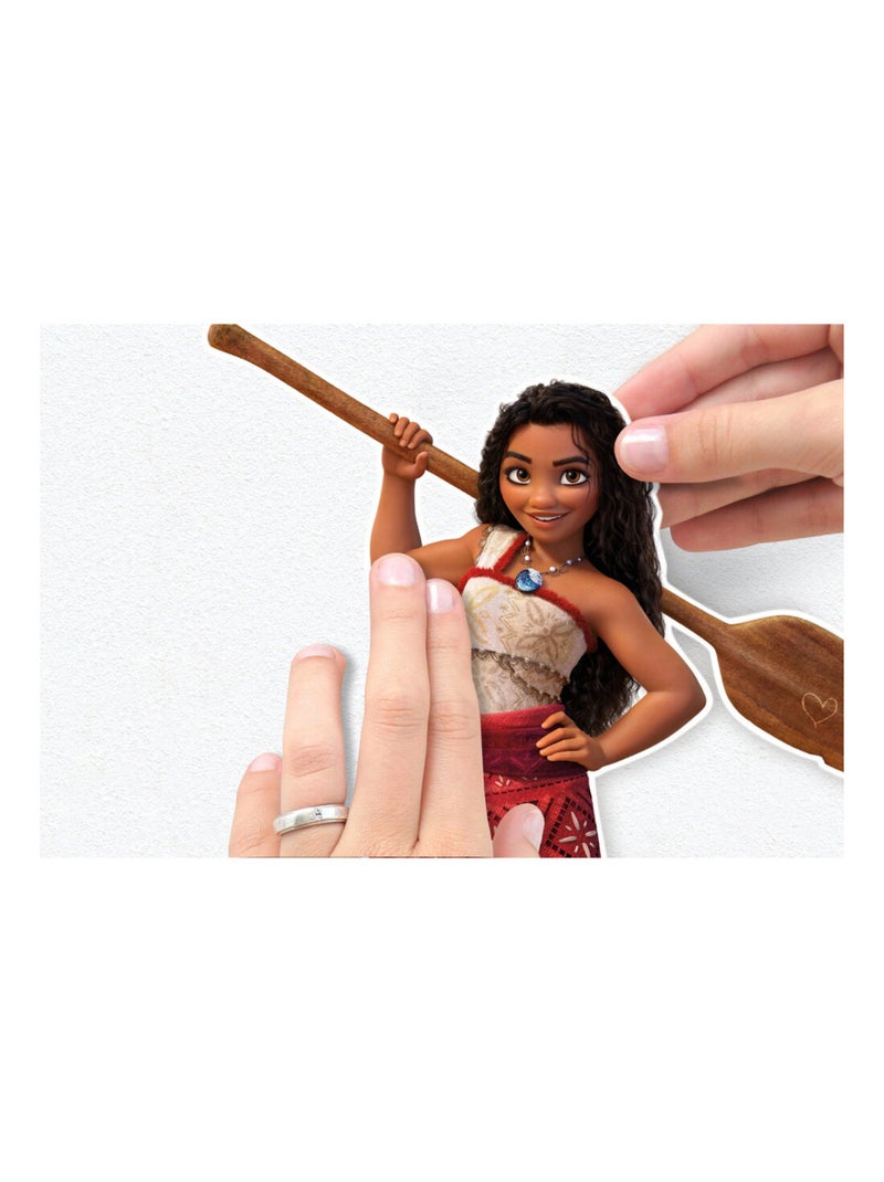 Sticker mural Vaiana et personnages de sa famille Multicolore - Kiabi