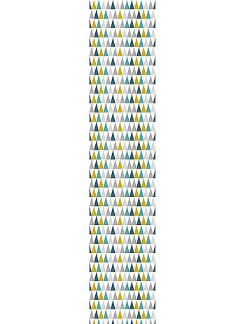 Sticker pour porte de dressing motif triangle HOME