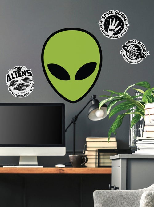 Stickers - Alien - Hauteur 92,7 cm - Kiabi