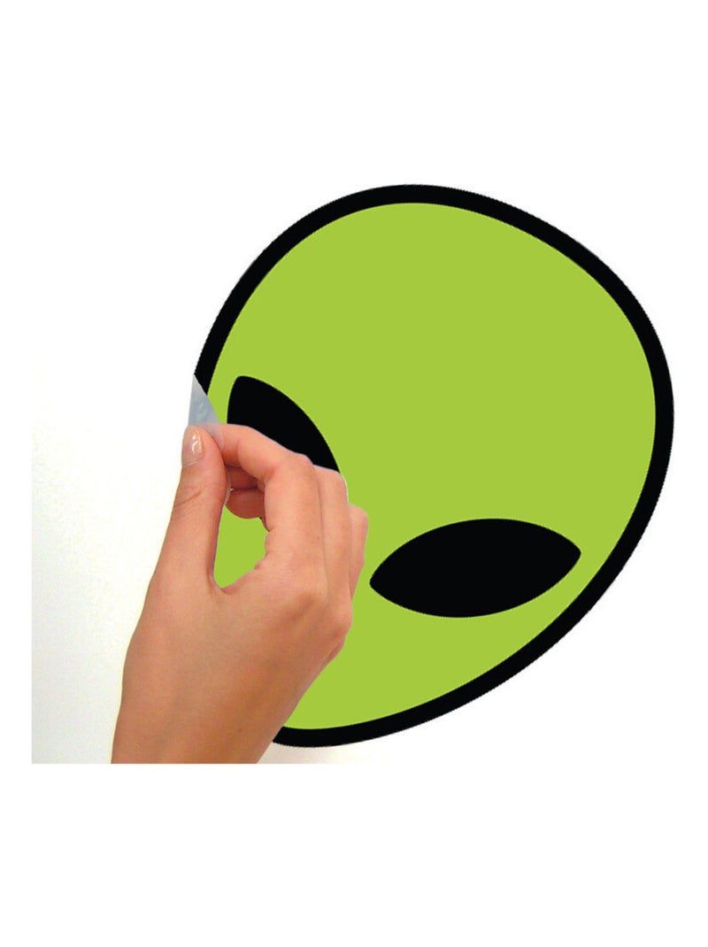 Stickers - Alien - Hauteur 92,7 cm Vert - Kiabi