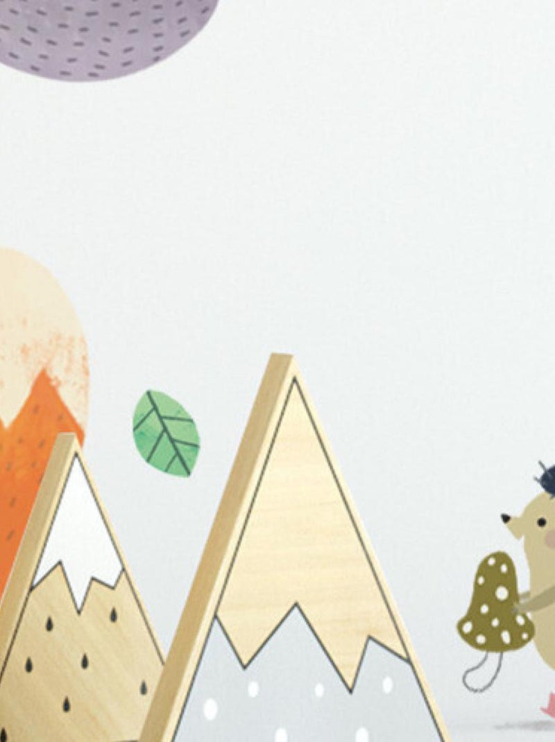 Stickers - Amis De La Forêt - Hauteur 22,9 cm Multicolore - Kiabi