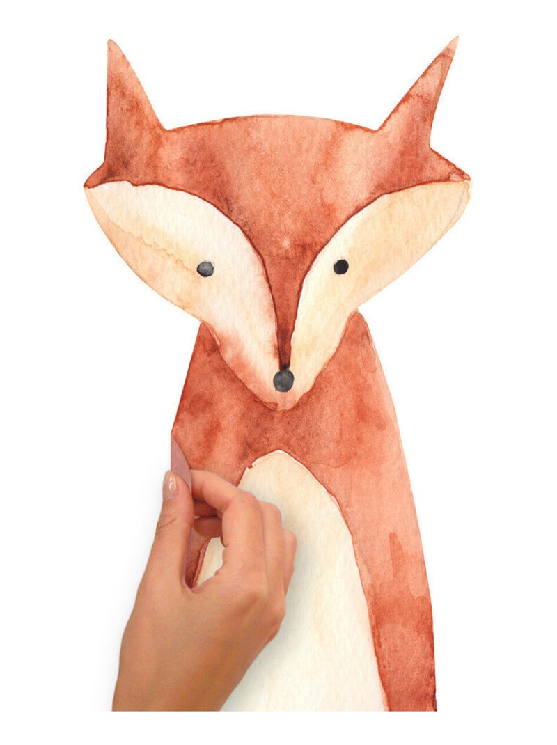 Stickers - Animaux De La Forêt - Hauteur 22.9 cm Multicolore - Kiabi