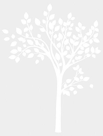 Stickers - Arbre Blanc - Hauteur 92.71 cm