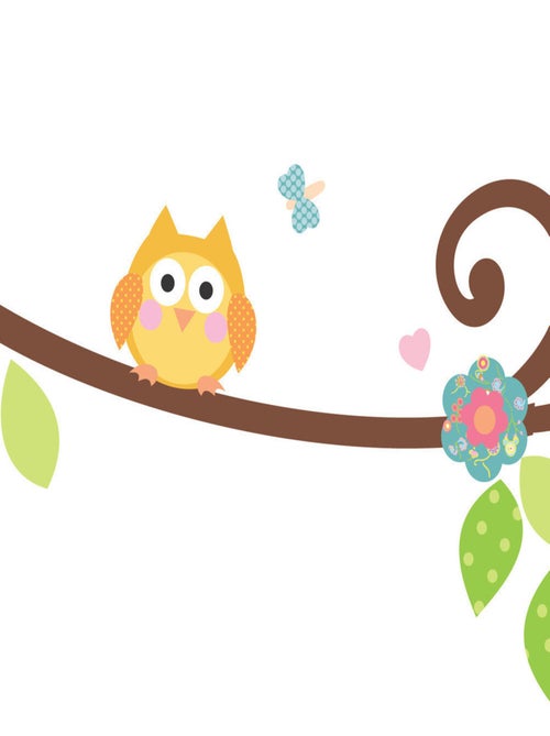 Stickers - Arbre Happy Mini - Hauteur 22,9 cm - Kiabi