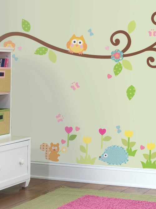 Stickers - Arbre Happy Mini - Hauteur 22,9 cm - Kiabi