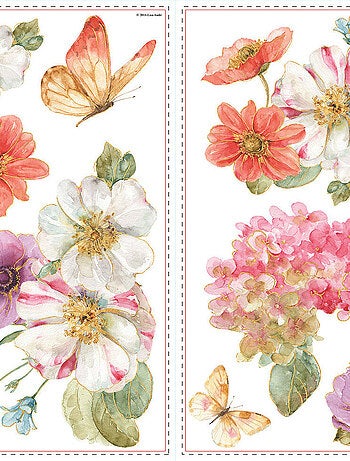 Stickers - Bouquets De Fleurs - Hauteur 45,7 cm
