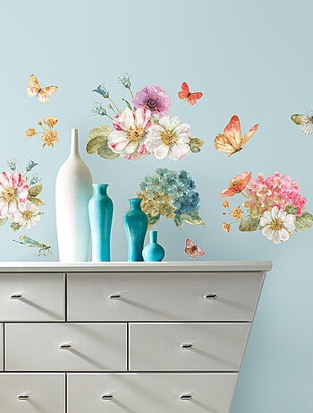 Stickers - Bouquets De Fleurs - Hauteur 45,7 cm