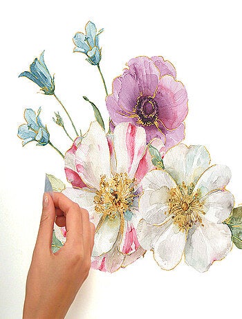 Stickers - Bouquets De Fleurs - Hauteur 45,7 cm