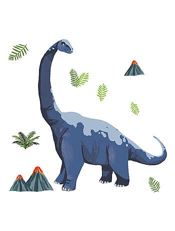 Stickers - Brachiosaures Dinosaure - Hauteur 92,71 cm