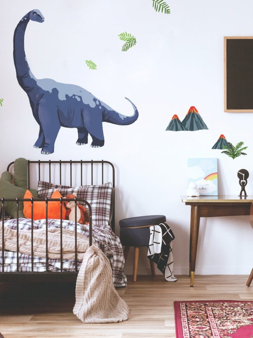 Stickers - Brachiosaures Dinosaure - Hauteur 92,71 cm - Kiabi