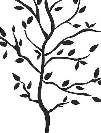 Stickers - Branches D' Arbre - Hauteur 45,7 cm