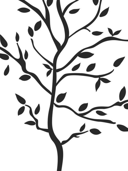 Stickers - Branches D' Arbre - Hauteur 45,7 cm - Kiabi
