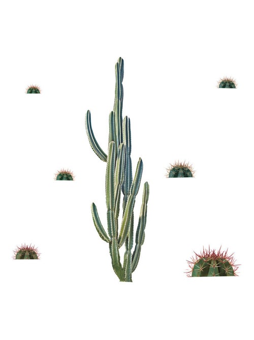Stickers - Cactus Géant - Hauteur 92.71 cm - Kiabi