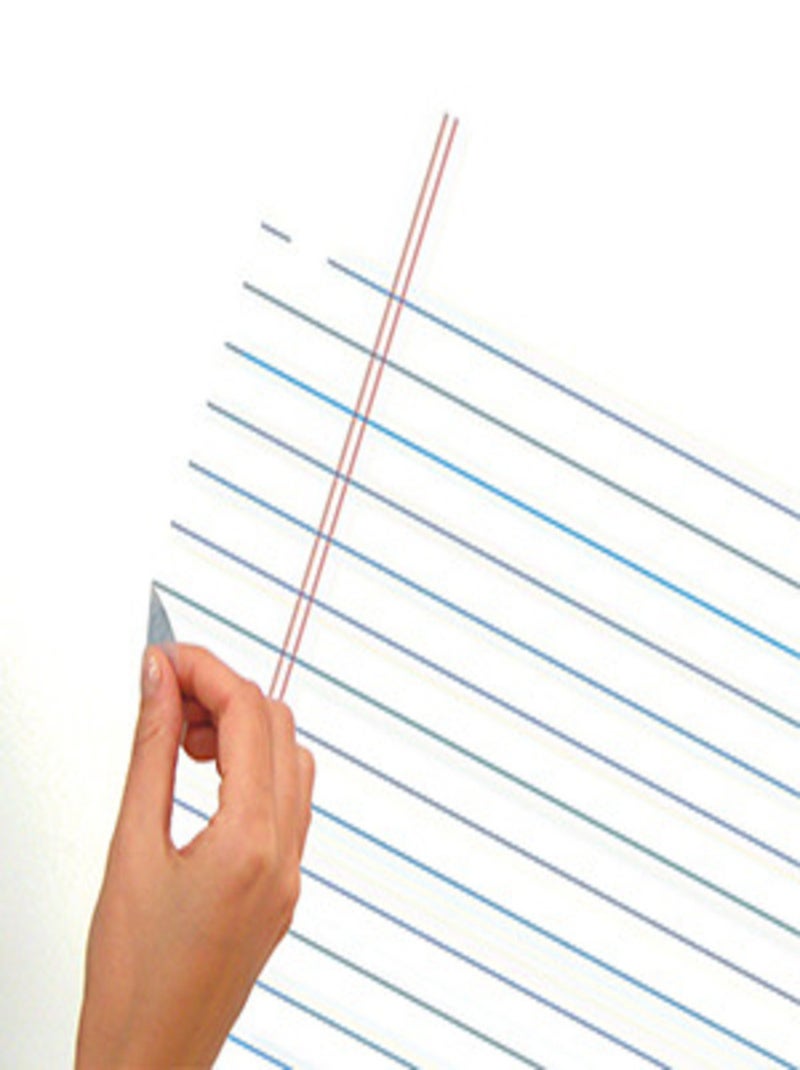 Stickers - Cahier De Notes - Hauteur 45,7 cm Multicolore - Kiabi