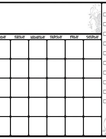 Stickers - Calendrier - Hauteur 68,6 cm