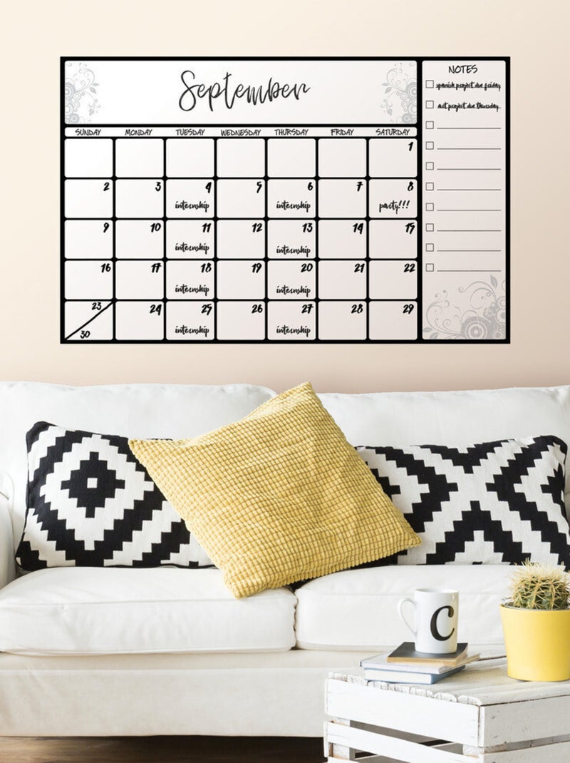 Stickers - Calendrier - Hauteur 68,6 cm Multicolore - Kiabi