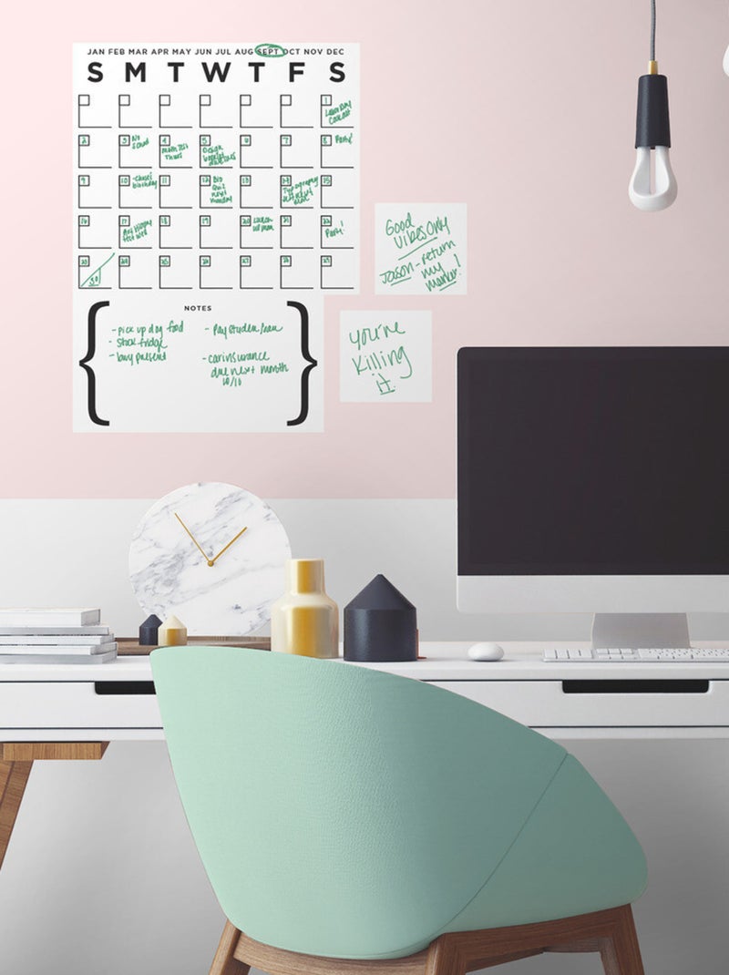 Stickers - Calendrier - Hauteur 92.71 cm Multicolore - Kiabi