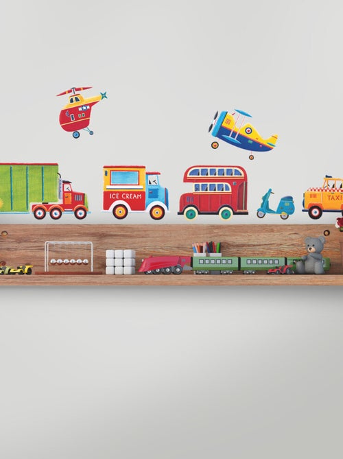 Stickers - Camions De Transport - Hauteur 45,7 cm - Kiabi
