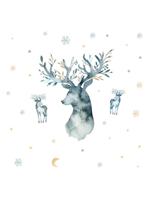 Stickers - Cerf - Hauteur 92,7 cm - Kiabi