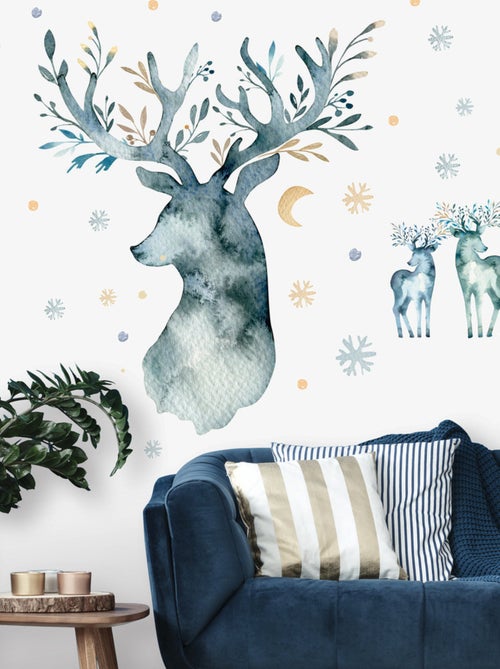 Stickers - Cerf - Hauteur 92,7 cm - Kiabi