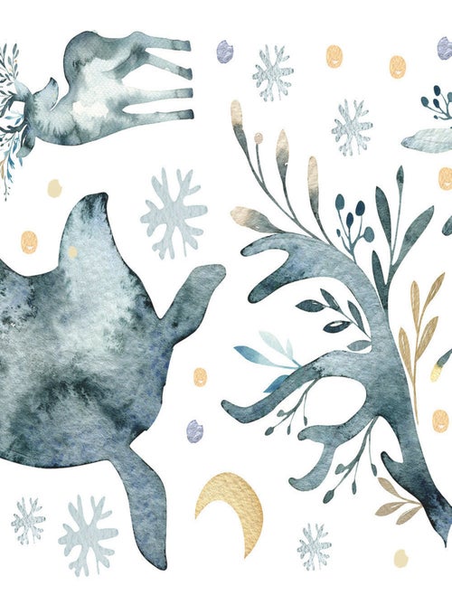 Stickers - Cerf - Hauteur 92,7 cm - Kiabi