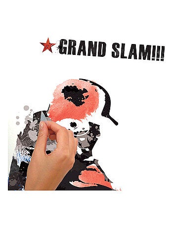 Stickers - Champion de Baseball - Hauteur 101,6 cm