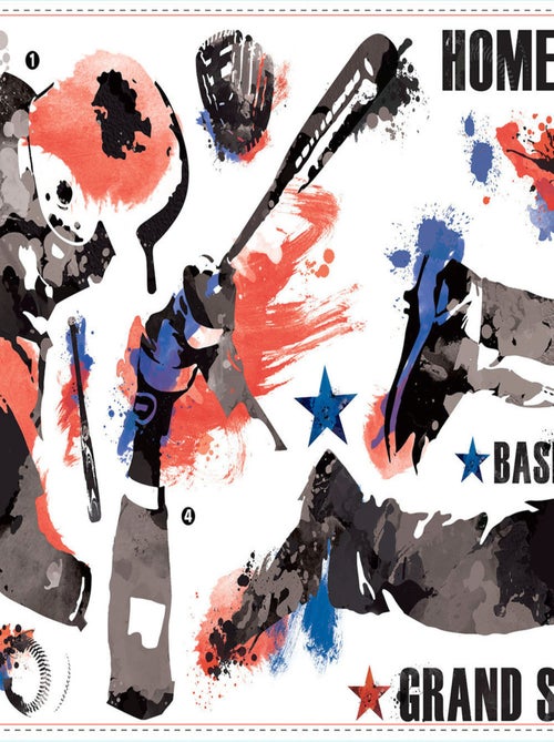 Stickers - Champion de Baseball - Hauteur 101,6 cm - Kiabi