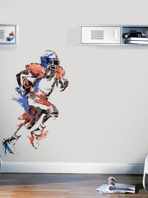 Stickers - Champion de Football - Hauteur 101,6 cm - Kiabi