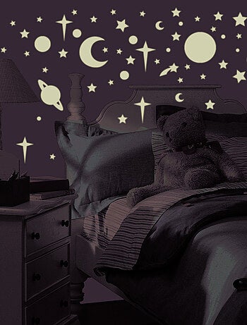 Stickers - Ciel Céleste Bleu Ciel - Hauteur 45,7 cm