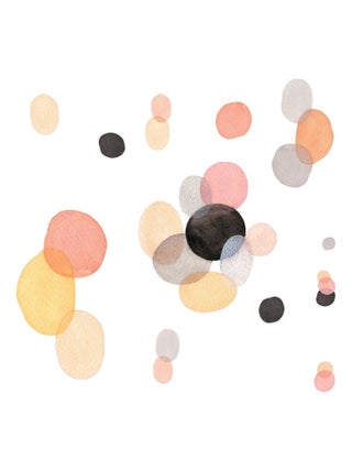 Stickers - Couleurs Abstraites - Hauteur 92.71 cm